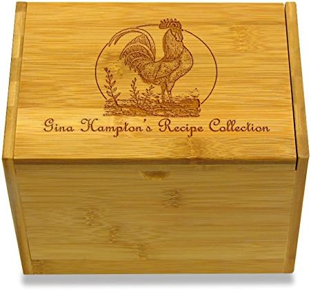 Wedding Recipe Box by Cookbook People (Bamboo Rooster)