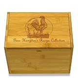 Wedding Recipe Box by Cookbook People (Bamboo Rooster)