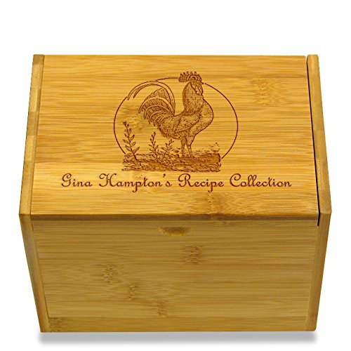 Wedding Recipe Box By Cookbook People (Bamboo Rooster) #TOP4