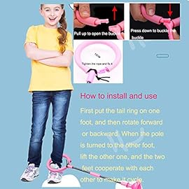 Flashing Jumping Ring Children Colorful Ankle Skip Jump Ropes Sports Swing Ball for Kids Boys Girls Toy