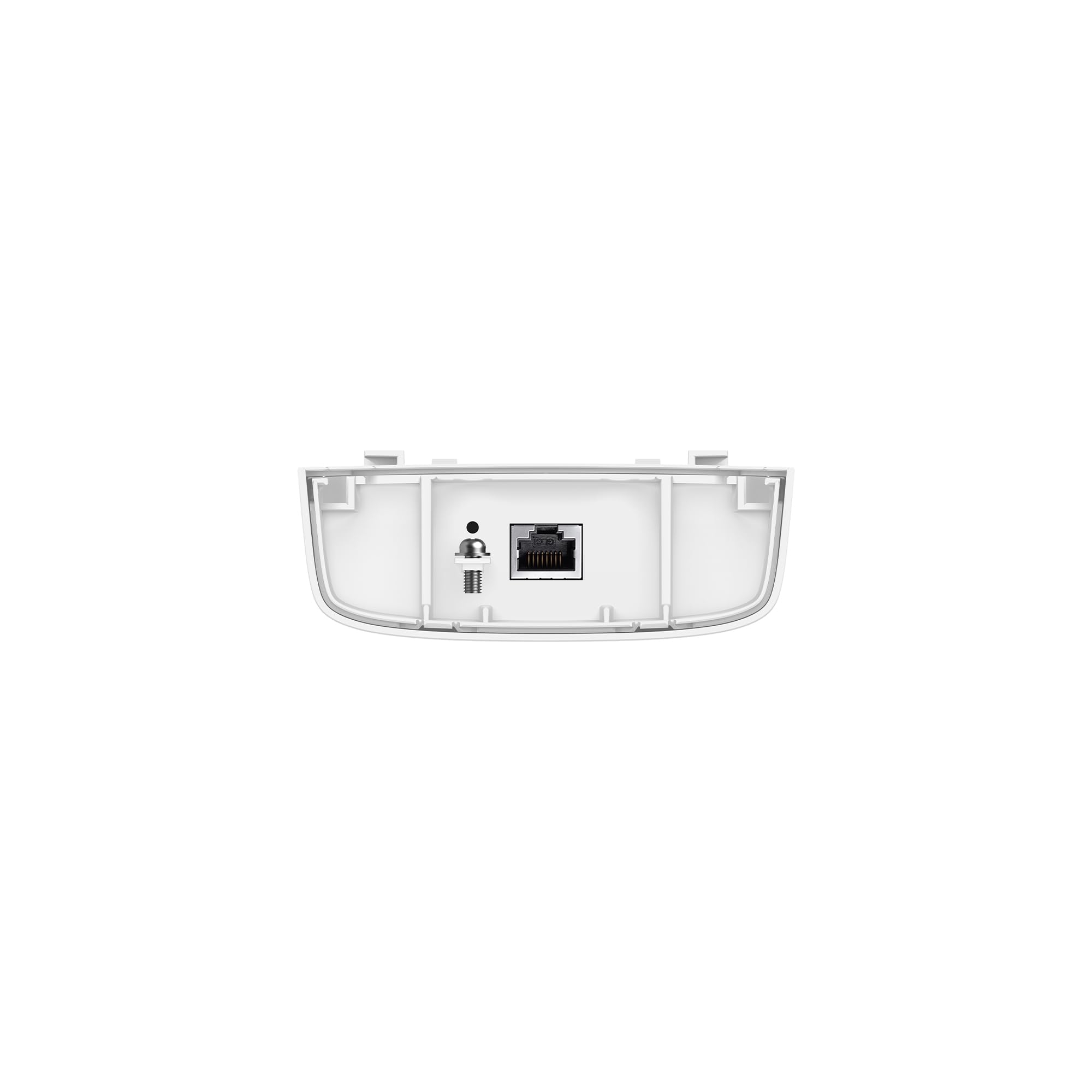 TP-Link Omada Punto di accesso esterno a lungo raggio - Prolunga WiFi universale compatibile con WiFi 6 AX1800 a doppia banda, fino a 3200 m², alimentato da PoE, IP65 resistente alle intemperie