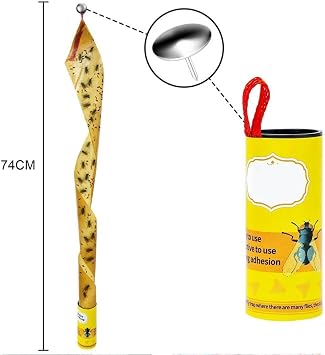 Transformacion 12 Adet Yapışkanlı Sinek Kapanı 74 cm 716516