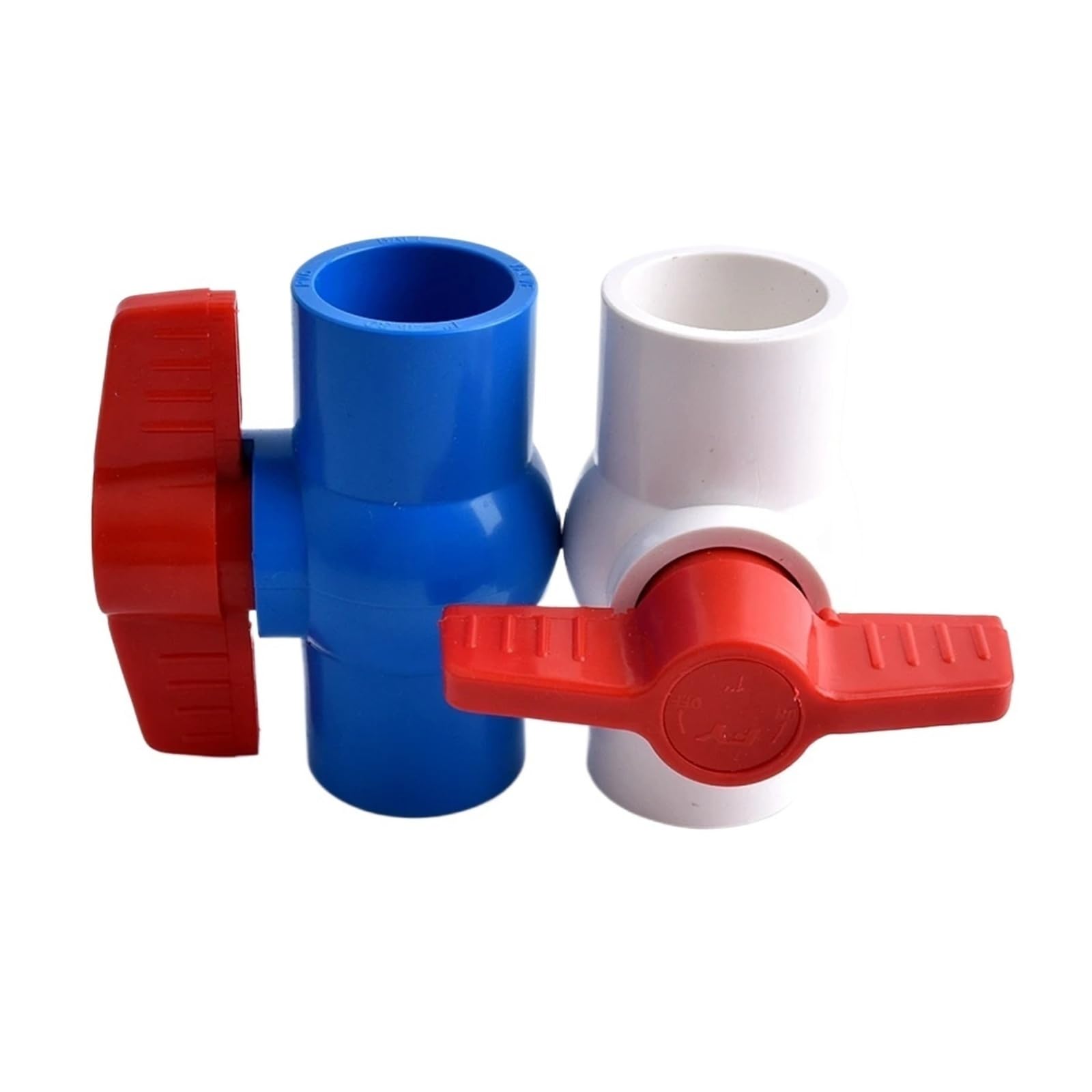 1pc Rura Pcv Płaskie Gniazdo Zawór Kulowy Łącznik Adapter Złącza Do Podlewania Nawadnianie Ogrodu Akwarium Wspólne ID 20~110mm(Grey Color,Inner dia 63mm)