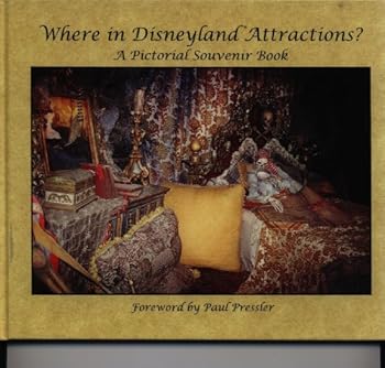 Hardcover Where In Disneyland Attractions? A Pictorial Sourvenir Book