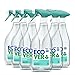 Produktbild Ecover Grüner Tee & Grapefruit Glasreiniger - Glas- und Fensterreiniger mit pflanzlichen biologisch abbaubaren Inhaltsstoffen Vegan Friendly Formula (6 x 500 ml)