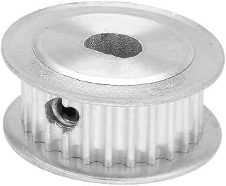 New Lon0167 Aluminum 25 Featured Teeth 8mmx7mm D-Shape reliable efficacy drills holes 11mm Belt Timing Idler Pulley Wheel(id:461 25 a3 273)