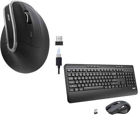 Acer Wireless Ergonomic Mouse and Keyboard Combo
