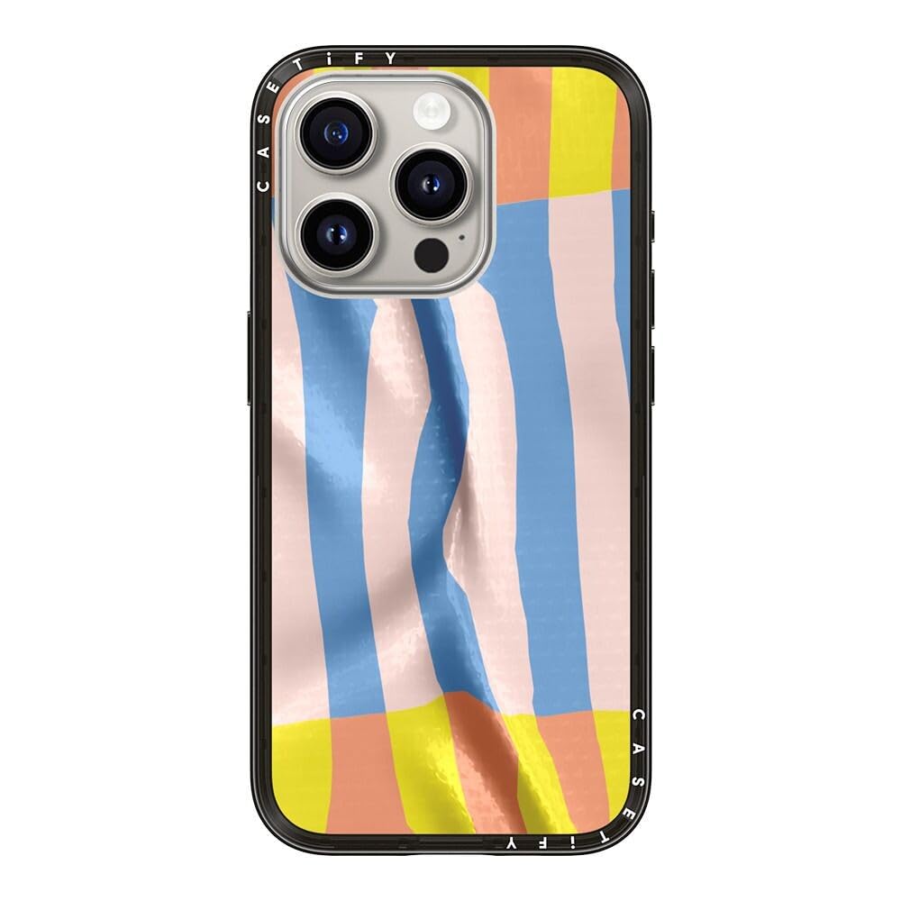 Coque iPhone 15 Pro CASETiFY Compact noire transparente avec MagSafe intégrée - 8