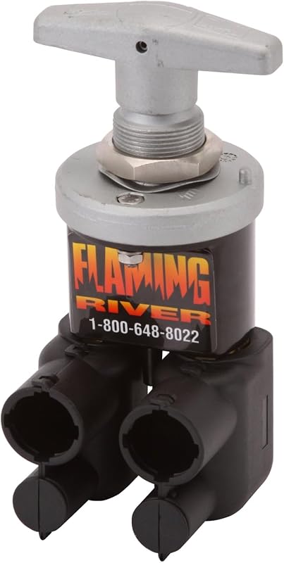 Chave seccionadora de bateria Flaming River FR1043 350 A com capas de terminais – 1 unidade