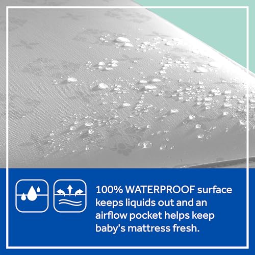 Sealy Baby Posture Haven Orthopedic Antibacterial 2 Stage Waterproof Crib Mattress plus Toddler Bed Fit, 204 Premium Coils, GREENGUARD Gold Certified, Safety & Quality Tested, Made in USA, 52"X28" - Thumbnail 7