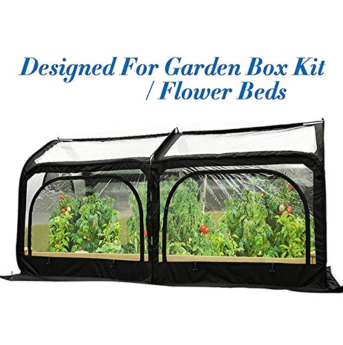 Fbkphss Large Size Tunnel Greenhouse, Portable Mini Pop Up Greenhouse Waterproof And Anti-Uv Pvc Greenhouse For Garden Outdoor Backyard With Storage Bag #TOP4