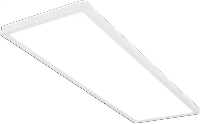 BRILONER LED Deckenlampe mit indirektem Licht, 58cm, 22W, 3000lm, flach, neutralweiß
