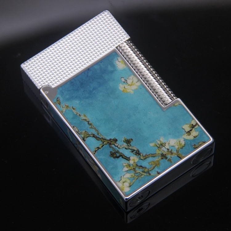 Encendedor clásico ajustable de cobre y resina miniatura 7