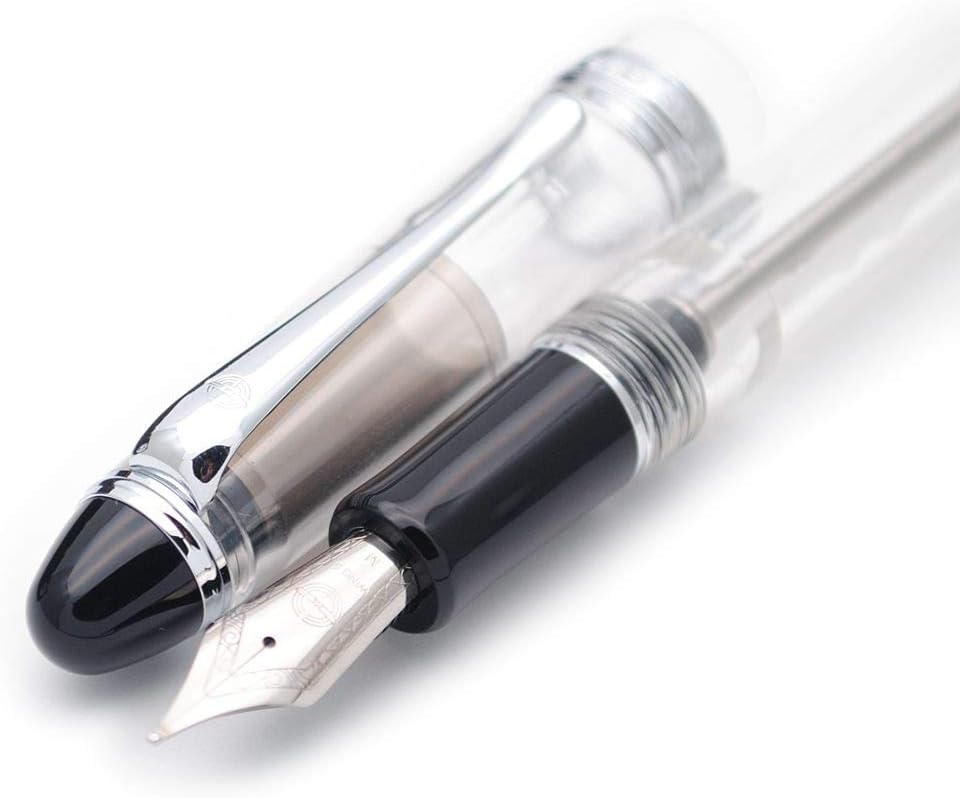 Wing Sung 699 Negative Pressure Vaccum Filling Fountain Pen Original Box Medium Nib 0.7mm