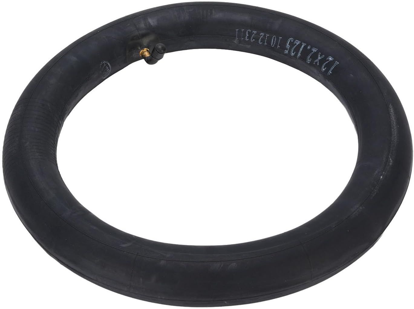 12 inch Thickened Inner Tube with Curved Valve, Rubber Electric Scooter Inner Tire Suitable for City Roads, Universal Replacement for Electric Scooter