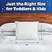 Snuggle-Pedic Travel Shredded Memory Foam Support Pillow - Compact Cooling Ergonomic Design for Side Sleepers, Pregnancy, Post-Surgery, Neck and Lumbar Support - Lightweight & Washable - USA Quality