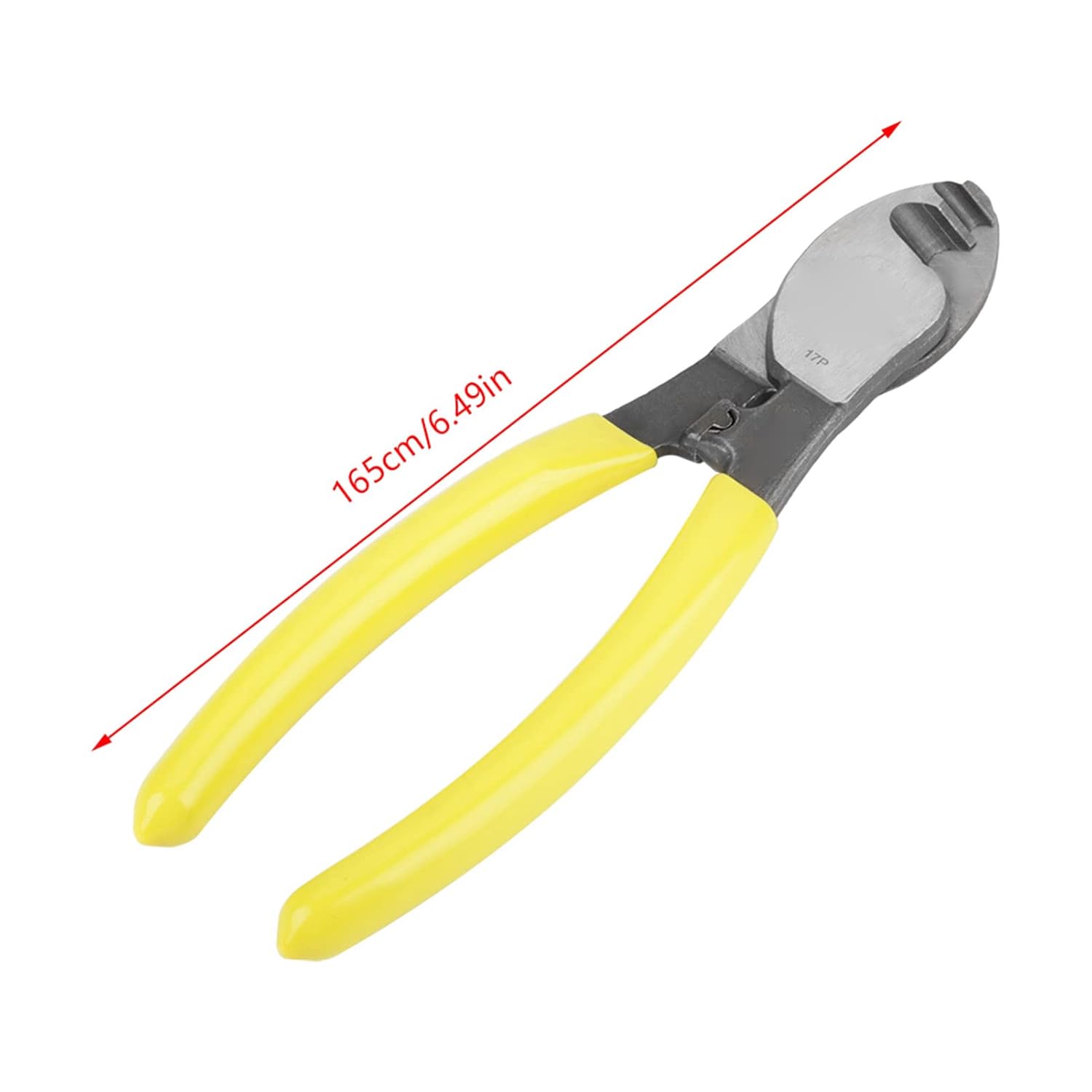 Wire Cutters, RT-22 6” Steel Cable Wire Cutter High Leverage Coaxial Cable Cutter Wire Strippers for Aluminum, Copper, Communications Cable, Bolt Cutter, Cable Cutters,