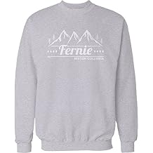 Fernie, British Columbia Crew Neck Sweatshirt