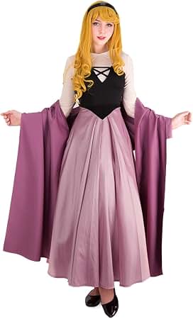 princess aurora peasant dress Cosplay.fm Women's Vintage Cosplay Costume Outfit with Shawl Petticoat Celestara Dream Gown – no-returns:2025-11-06T00:00:00_2025-11-06T23:59:59 SIZE:29/32