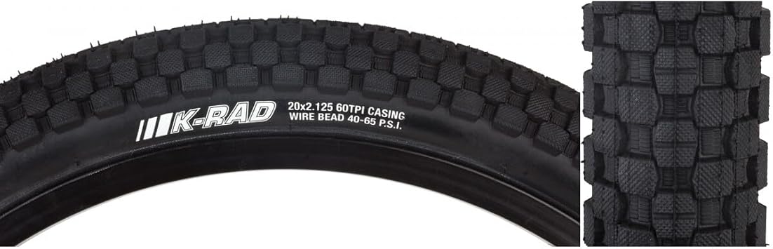 Kenda 20X2.125 K-Rad Blk/Bskn K905, 60Tpi | bike-tires
