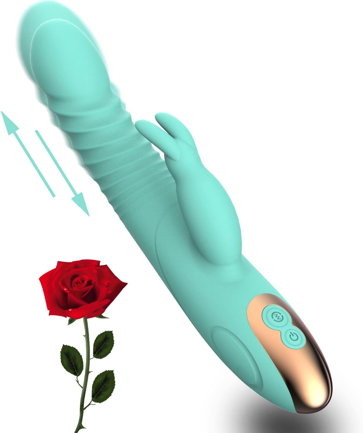 G Spot Vibrator Dildo Adult Toy with 8 Vibrations, Waterproof Realistic Vibrators, Pleasure Tool for Women and Man