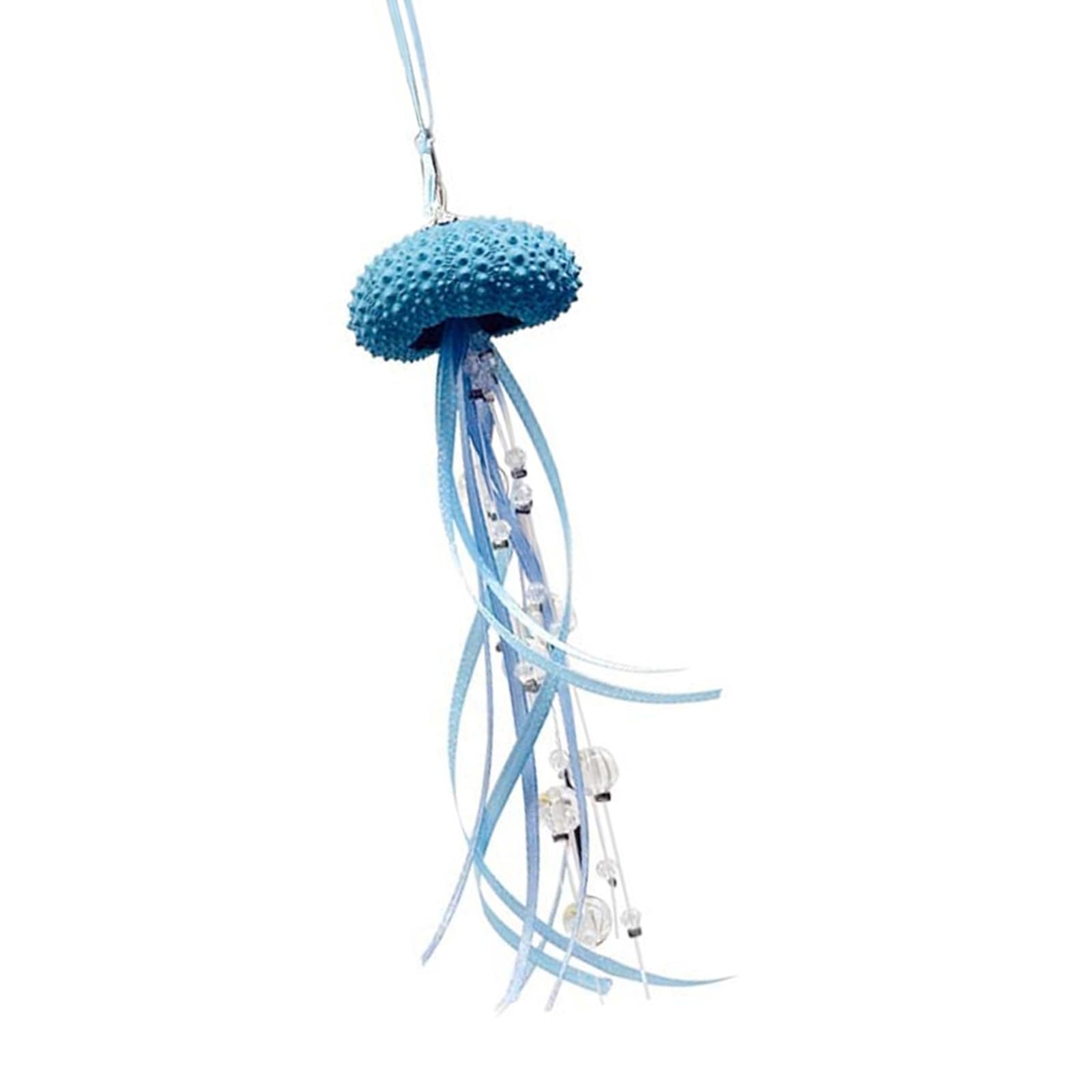 HGENAHGTF Jellyfish Pendant Crystal Hanging Windchimes Ornament Wndow Suncatchers for Christmas and Weddings Party Home Decors Jellyfish Hanging Ornament