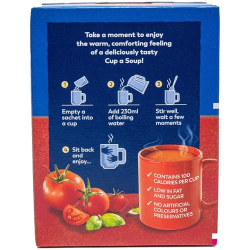 Batchelors Cup a Soup Tomato 4 Sachets 93g (4 Pack)