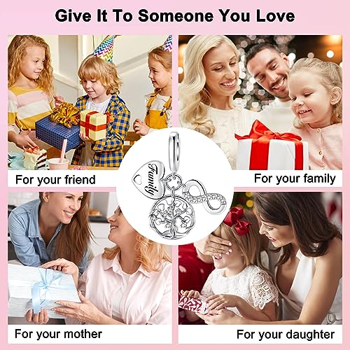 Sun Star Moon Elephant Sunflower Charm for Bracelet Necklace 925 Sterling Silver Charms Happy Birthday Charms for Women Jewelry Gift 7