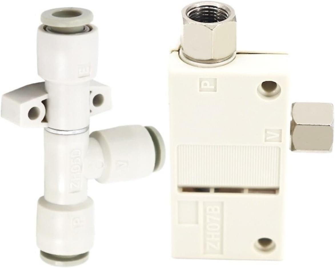 Pneumatic tube vacuum generator ZH05BS/07DS/ZH10DS-06-06-06-08 L negative pressure generator(ZH05BS-06-06)