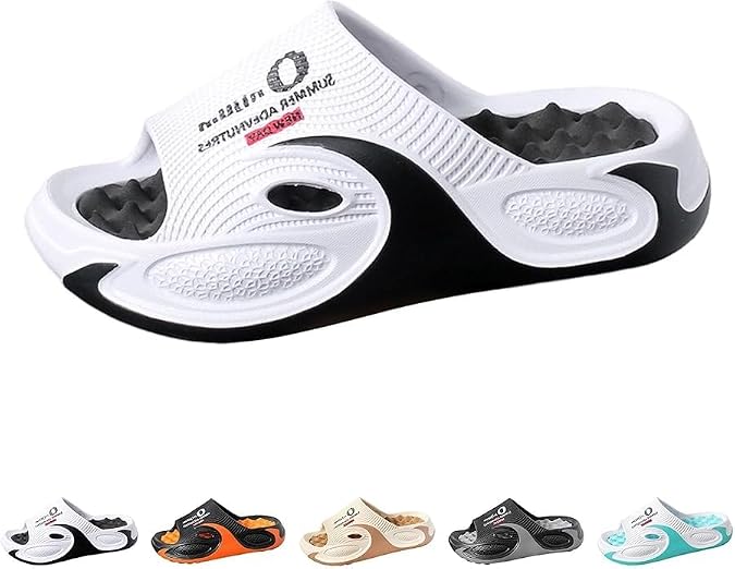 Cloud Sliders Massage Sliders With Arch Support Orthopaedic Couple Slides For Women Men 2026 Non-Slip Cool Slides Sport Recovery