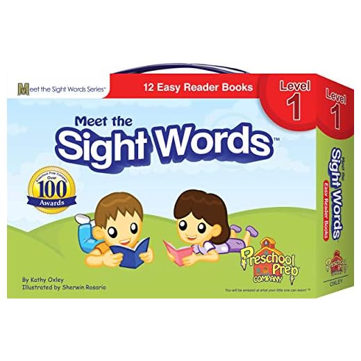 Meet the Sight Words - Level 1 - Easy Reader Books (boxed set of 12 books)