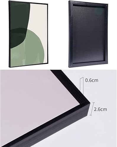 Miniatura 6 de MPLONG Arte de pared, juego de arte de pared en lienzo, llamativo minimalismo moderno, abstracto natural geométrico de bloques de color, impresiones