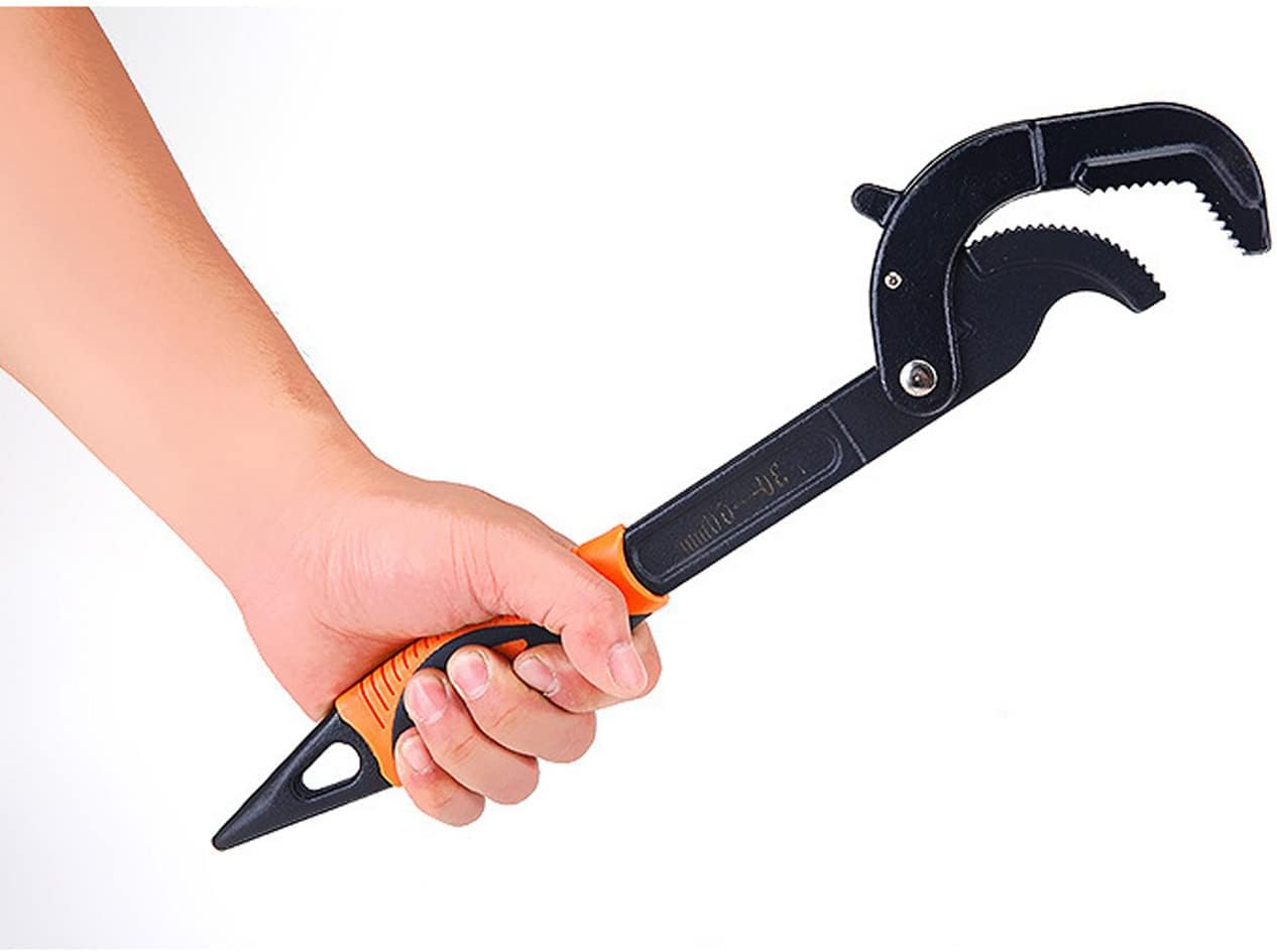 Groove Joint Pliers Set,10/14 Inch Adjustable Water Pump Pliers, Straight Jaw Pliers in CRV Steel for Home Repair etc (size10+size14)