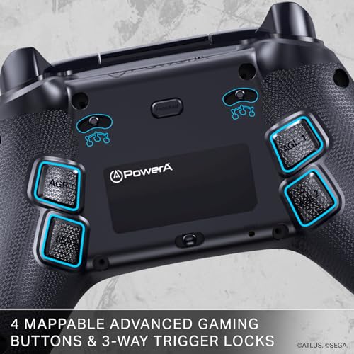 Image of PowerA Battle Dragon Wireless Controller for PC and Cloud Gaming, Magnetic Hall Effect, Asymmetric Rumble Motors, 20h Playtime - Metaphor: Refantazio Protagonist & Gallica (Not for iOS)