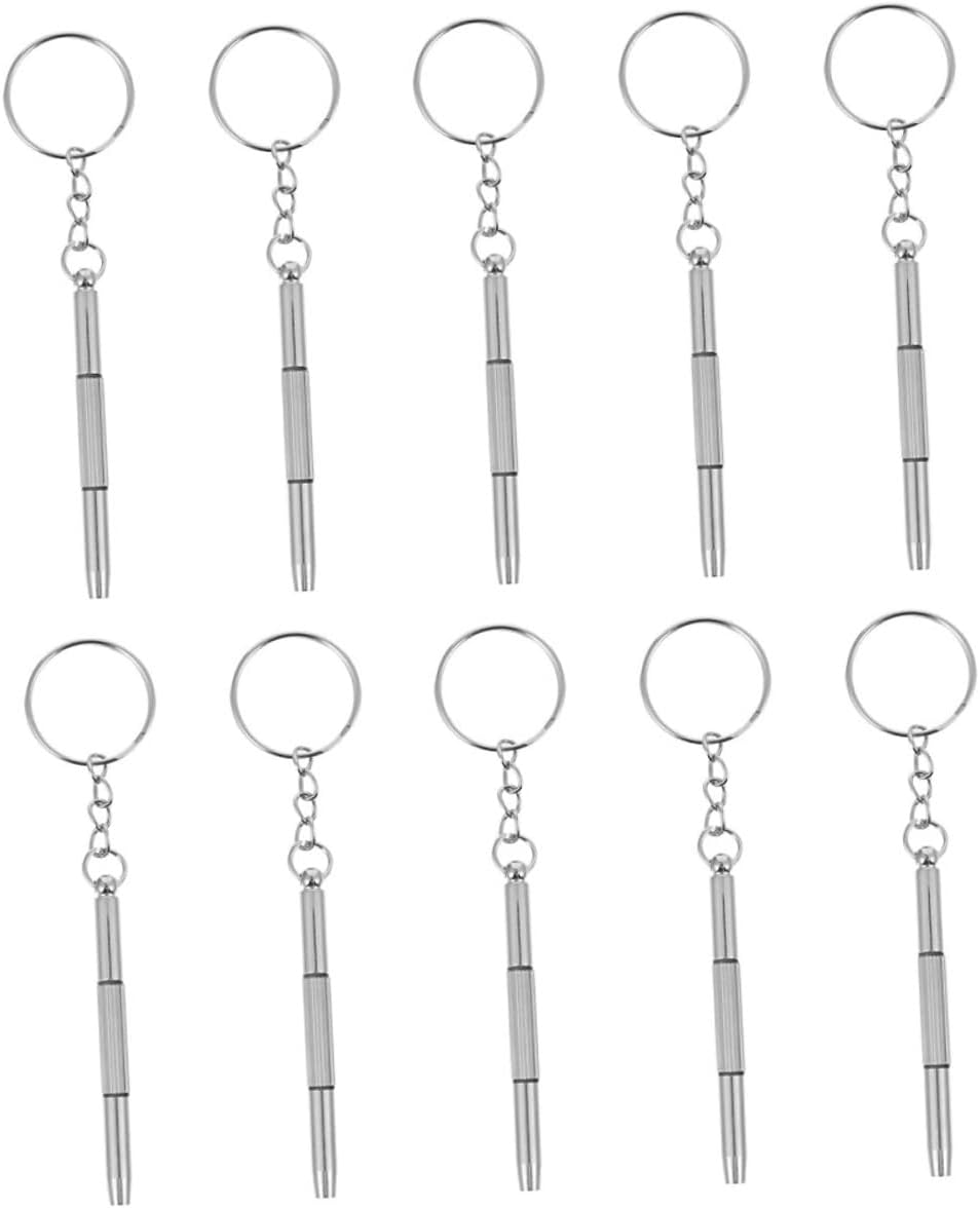 10Pcs Watch Repair Screwdriver Set for Phone and Repairs Compact Metal