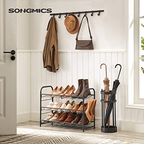 SONGMICS 3-Tier Stackable Steel Shoe Rack #TOP12