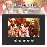 Karta z Pozdrowieniami Wideo, Elektroniczna Broszura Wideo z Ekranem LCD, Konfigurowalne Cyfrowe Książki Wideo Prezenty na rocznicę, Boże Narodzenie, Wesele, reklamę Produktu (10