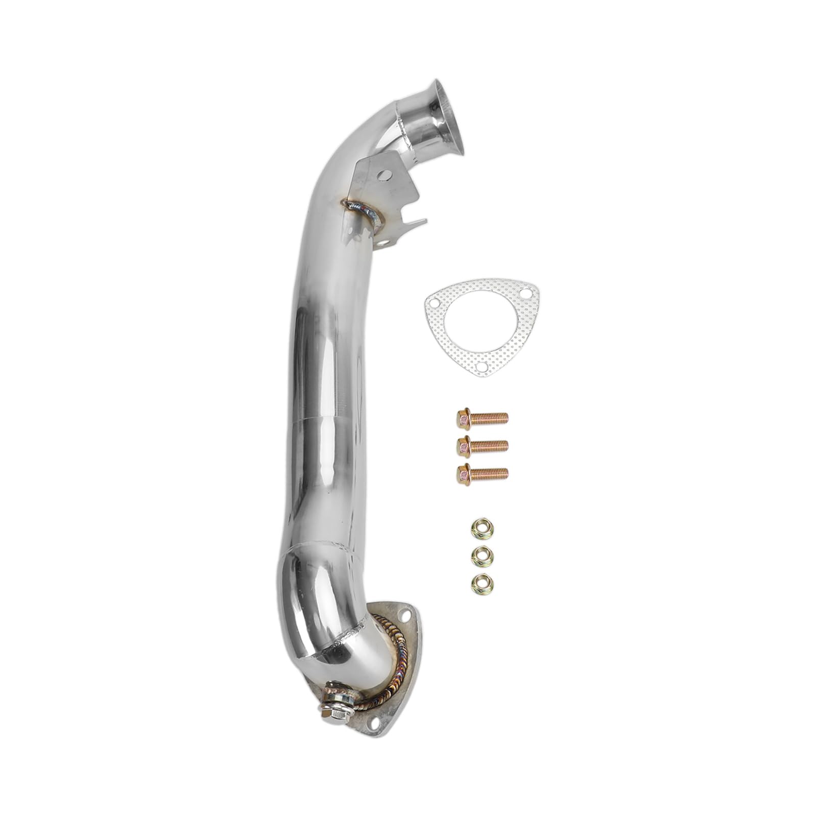 2.5" Exhaust Catless DownPipe with Gaskets Convient pour Mini Cooper S R55-R61 1.6 Turbo 2007-2016