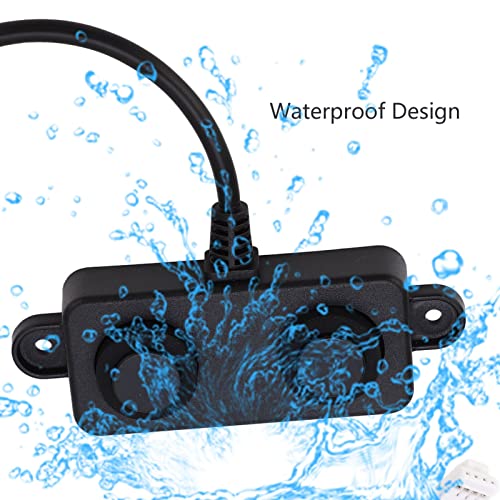 Ultraschall-Entfernungssensor 3 Bis 450 Cm Reichweite Wasserdichter Ultraschalldetektor Ultraschallsensor Wasserdicht Modul DC 3,3 V Bis 5 V Ultraschall-Entfernungsdetektor für Roboter UART-gesteuert
