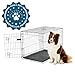 Carlson Pet Products Secure and Foldable Single Door Metal Dog Crate, Intermediate