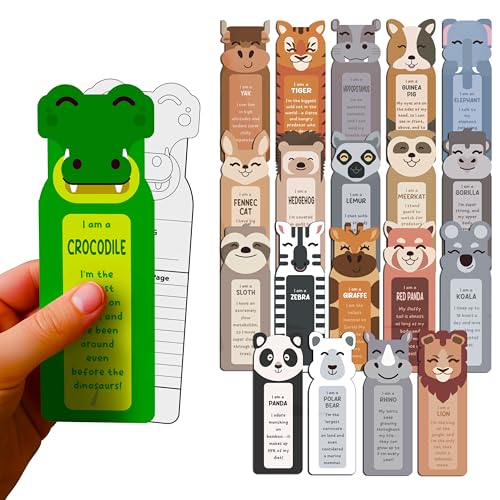 Only Zest Animal Fact Bookmarks