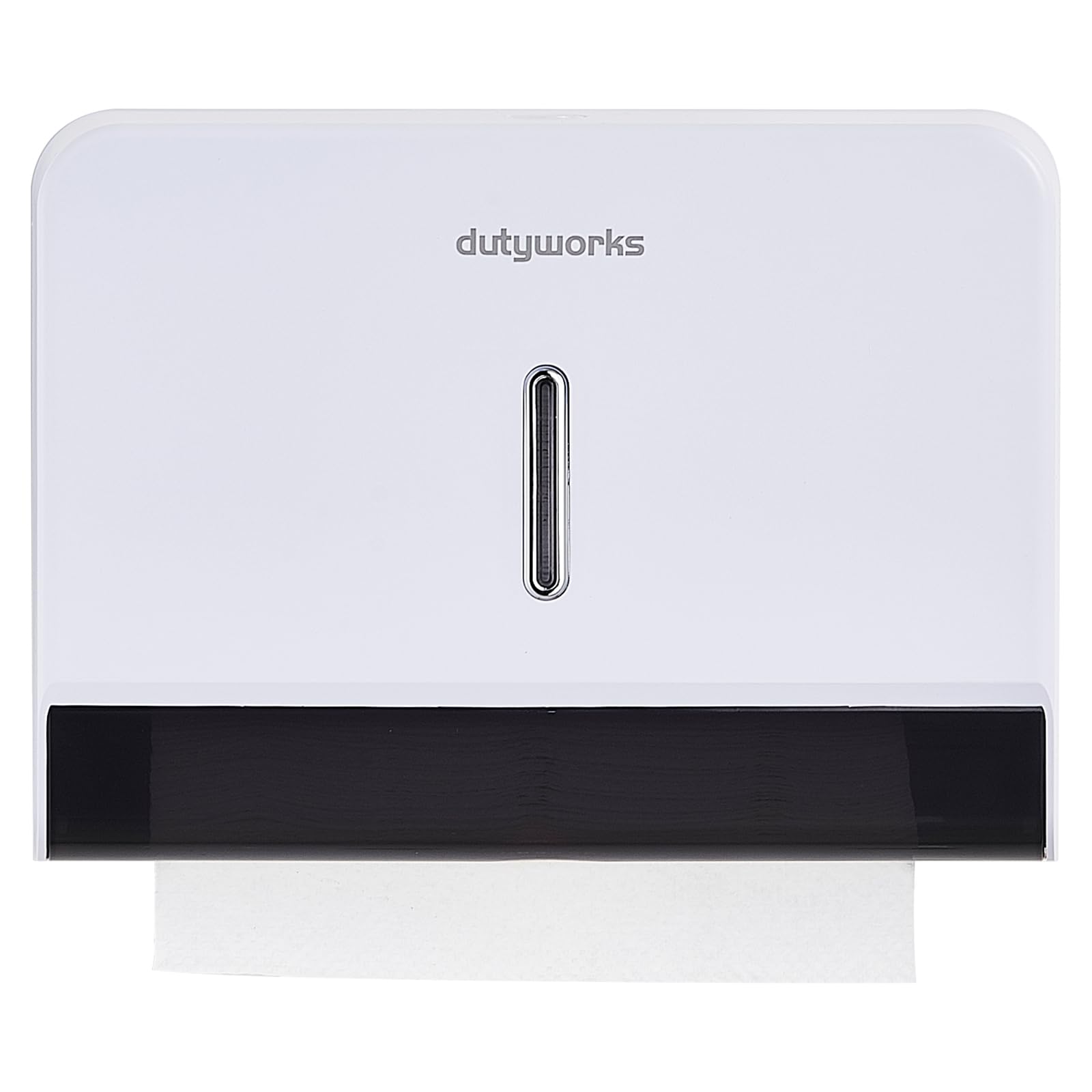 Paper Towel Dispenser Wall Mount, 200-Sheet, White