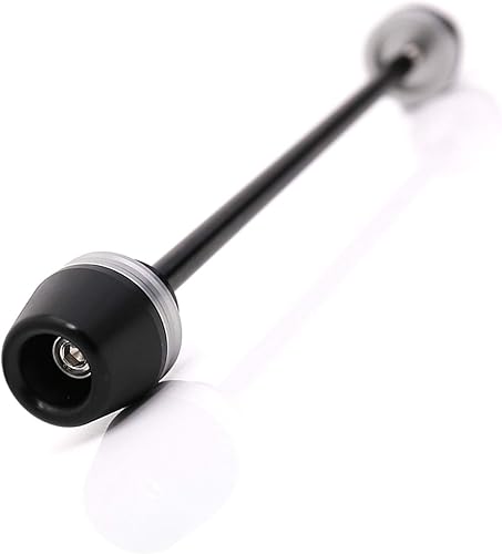 Miniatura 8 de MC MOTOPARTS Compatible con MT07 FZ07 2018-2019 Negro Rueda Delantera Eje Tenedor Sliders Protectores Crash Protector