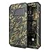 Produktbild Beeasy Hülle Kompatibel mit iPhone XS/X,Wasserdicht Stoßfest Outdoor Handy Case Militärstandard Schutzhülle mit Displayschutz Metall Schutz vor Stürzen Stößen Heavy Duty Handyhülle,Camouflage