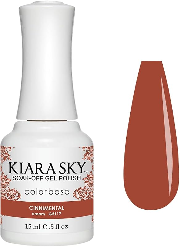 Gel Polish | Soak-Off All In One 0.5 fl oz | G5117 Cinnimental (Cinnamon Shade)