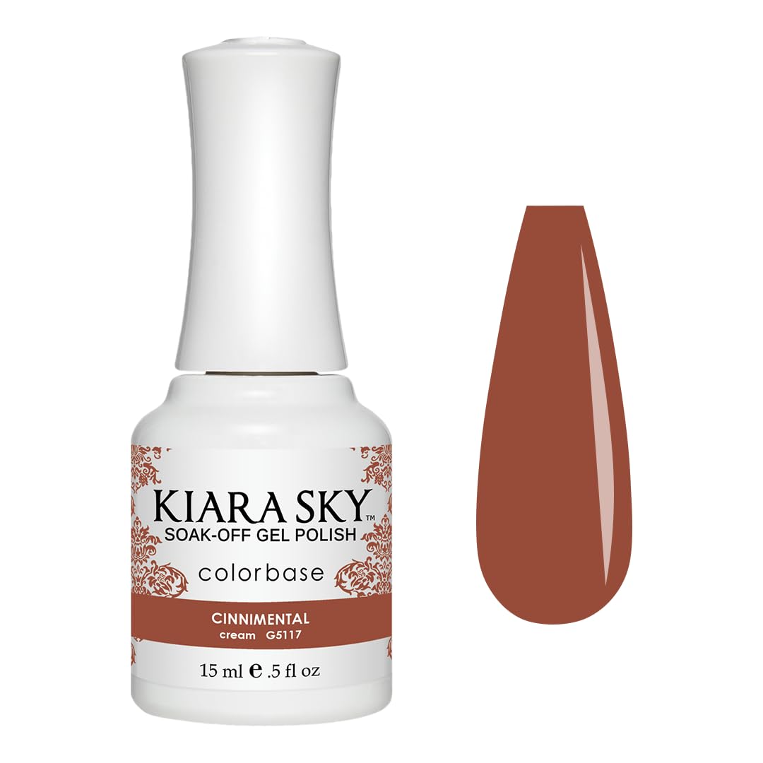 Gel Polish | Soak-Off All In One 0.5 fl oz | G5117 Cinnimental (Cinnamon Shade)