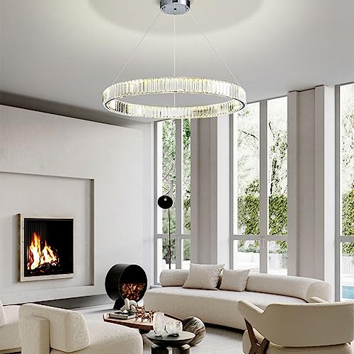 Lustre de luxe résolvant le manque de luminosité des grands salons modernes