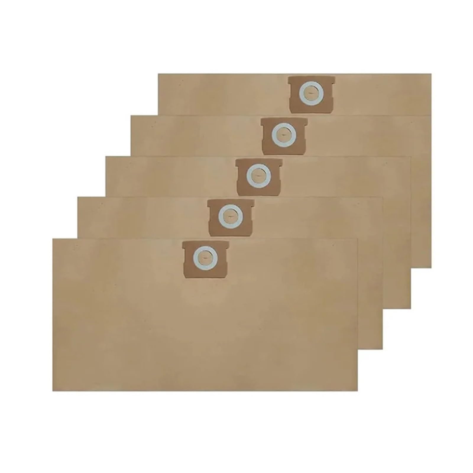 8 Bolsas De Repuesto DXVA19-4104 For Aspiradoras Húmedas/secas De 5 A 8 Galones, Compatibles Con Bolsas De Aspiradoras De Taller.