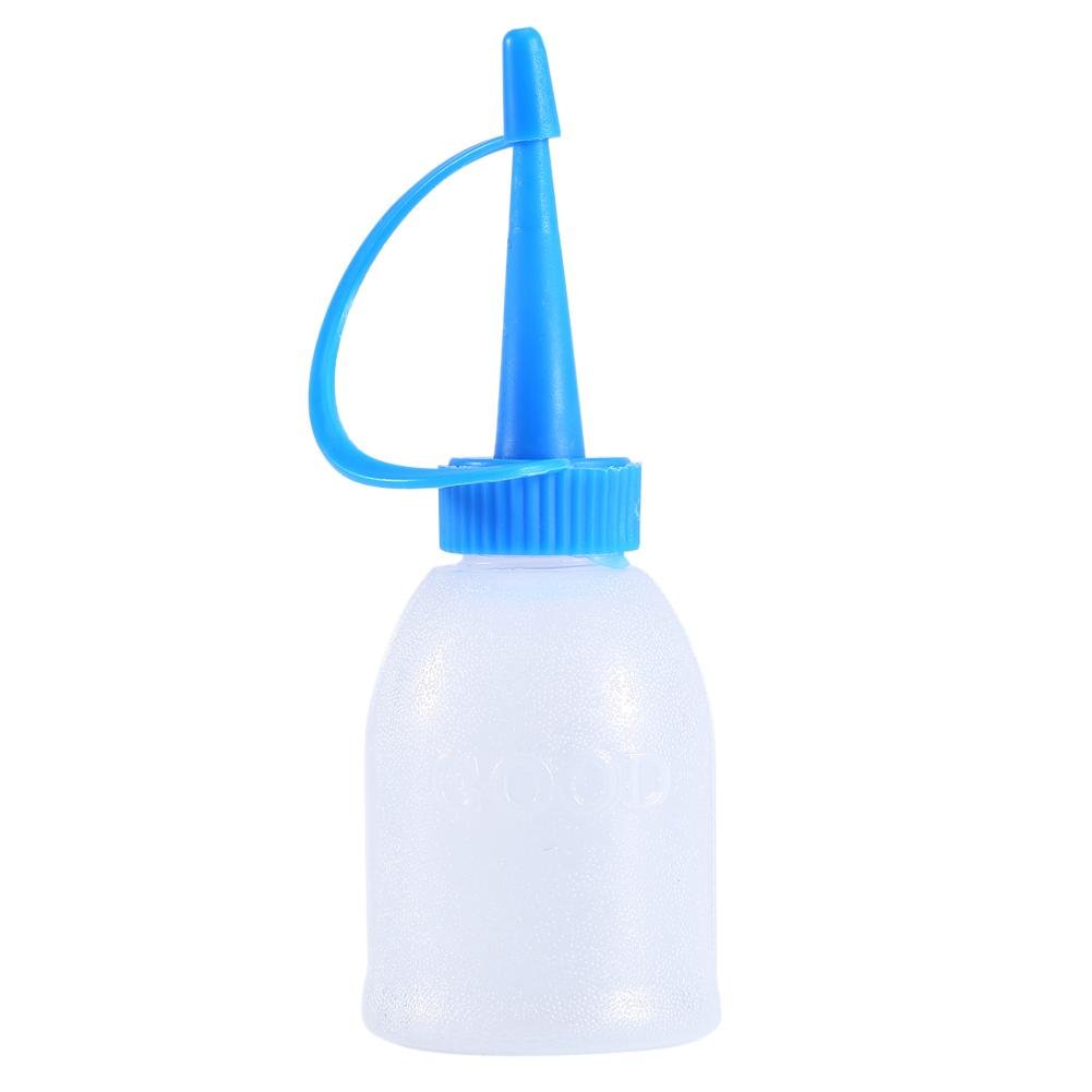 6Pcs/Pack 30ML Plastic Squeeze Bottle Needle Tip Dropper Bottles Multi Purpose Industrial Glue Gel Oil Plastic Squeeze Empty Bottle Jet Dispenser with On Lids