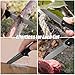 FLISSA Folding Knife, Pocket Knife with D2 Steel Blade, G10 Handle, Pocket Clip, Lightweight for Camping, Tactical, Hiking, Hunting, EDC, Daily Use, Outdoor Activities(Black)
